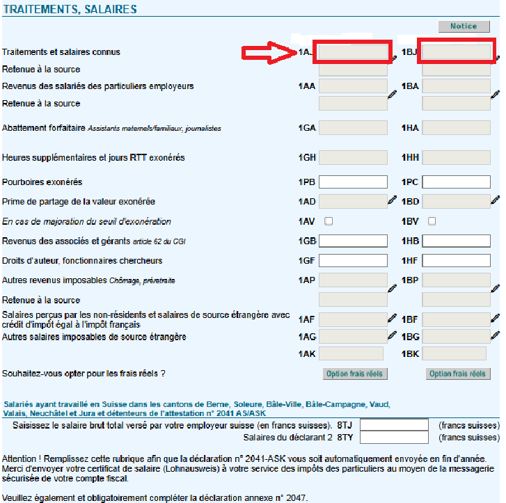 uniquement traitement et salaire